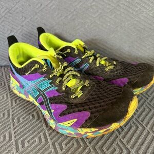ASICS Gel Men's Noosa Tri 12 Black Multicolor Running Shoes Size 8